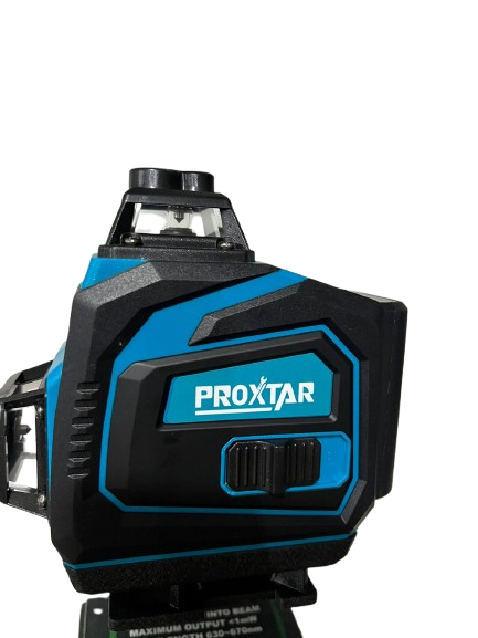 ProXtar 4D Green Laser Level – Self-Leveling Cross-Line Tool